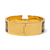 Hermes 'Clic H "Les Leopards"' Bracelets