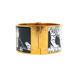 Hermes 'Tendresse Feline Tattoo' Bracelet