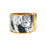 Hermes 'Tendresse Feline Tattoo' Bracelet