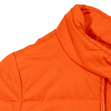 Hermes Orange Puffer Jacket - Women's M