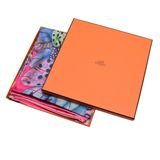 Hermes 'Plumes En Fete' Silk Scarf