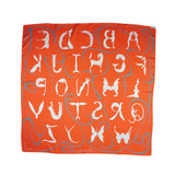 Hermes 'Faune Lettre' Scarf