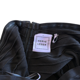 Herve Leger Strapless Body Con Dress - Women's S