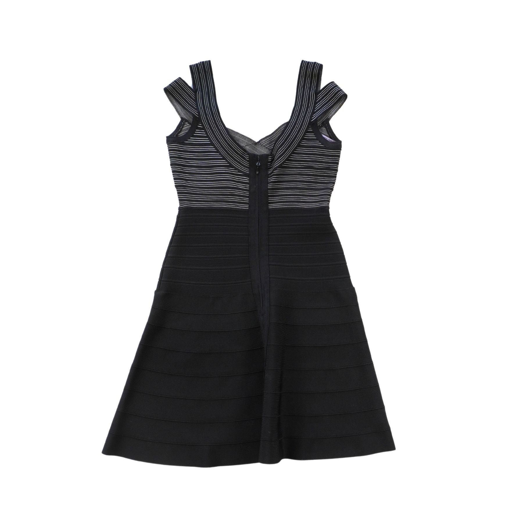 Herve leger black dress sales