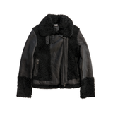 HiSO 'Soul Moto' Shearling Jacket - Women's XS