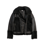 HiSO 'Soul Moto' Shearling Jacket - Women's XS