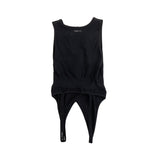 Helmut Lang Seamless Jersey 'DBL Bra' Top - Women's XS/S