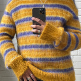 Marni 'Fuzzy Wuzzy' Mohair Knit Sweater - Men's 50