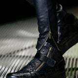 Versace 'Zip' High-Top Sneakers - Men's 43.5