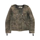 Isabel Marant Etoile Leather Moto Jacket - Women's 38