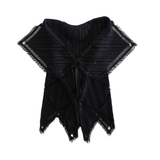 Issey Miyake Pleated V-Neck Top - Women's 2