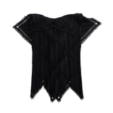 Issey Miyake Pleated V-Neck Top - Women's 2
