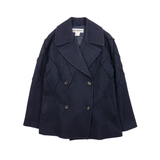 Issey Miyake Double-Breasted Coat - Women's 3