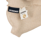 Jacquemus beige 'Le Cardigan Tordu' - Women's 34