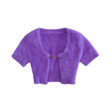 Jacquemus 'La Maille Neve' Cropped Cardigan - Women's 32