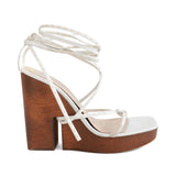 Jacquemus 'Les Sandales Pilotis' Wedge Sandals - Women's 36.5