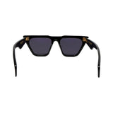 Jacques Marie Mage x Evangelie Smyrniotaki Black 'Eva' Sunglasses