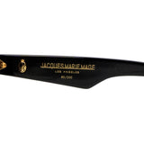 Jacques Marie Mage x Evangelie Smyrniotaki Black 'Eva' Sunglasses
