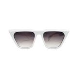 Jacques Marie Mage x Evangelie Smyrniotaki White 'Eva' Sunglasses