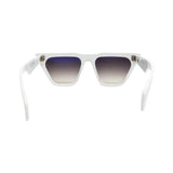 Jacques Marie Mage x Evangelie Smyrniotaki White 'Eva' Sunglasses