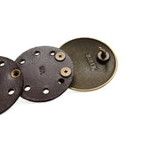 J. Crew Leather Disc Belt - M/L