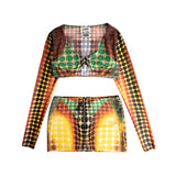 Jean Paul Gaultier Polka Dot Two Piece Set - Women's S