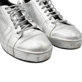 Jil Sander Silver Low Tops - Women's 40
