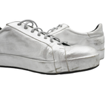 Jil Sander Silver Low Tops - Women's 40