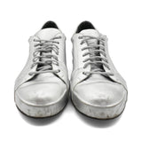Jil Sander Silver Low Tops - Women's 40