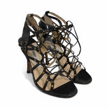 Jimmy Choo 'Gladiator' Strappy Heels - Women's 36.5
