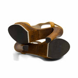 Jimmy Choo T-Strap Platform Heels - Women's 38