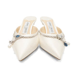 Jimmy Choo 'Rav 65' Satin Mules - Women's 35.5