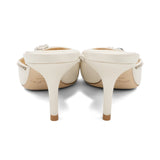 Jimmy Choo 'Rav 65' Satin Mules - Women's 35.5