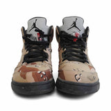 Supreme x Air Jordan 5 Retro 'Desert Camo' Sneakers - Men's 11