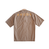 Rhude Logo Button Down Shirt - Men's XXL