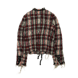 Junya Watanabe Distressed Tweed Jacket - Men's S