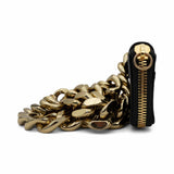 Kara 'Bike Leather' Wallet On Chain