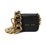 Kara 'Bike Leather' Wallet On Chain
