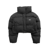 Kith 'Shae' Cropped Denim Puffer Jacket - Women's S