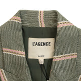 L'Agence Striped Blazer - Women's 6