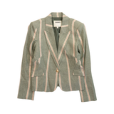 L'Agence Striped Blazer - Women's 6