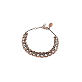 Lanvin Copper Cuban Link Bracelet