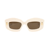 Loewe 'Anagram' Square Sunglasses