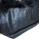 Longchamp Fur Shoulder Bag