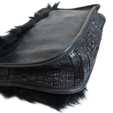 Longchamp Fur Shoulder Bag