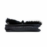 Longchamp Fur Shoulder Bag