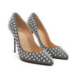 Christian Louboutin 'Follies Studs' Heels - Women's 35