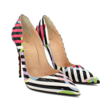 Christian Louboutin 'So Kate Cinestripes' Heels - Women's 40