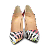 Christian Louboutin 'So Kate Cinestripes' Heels - Women's 40