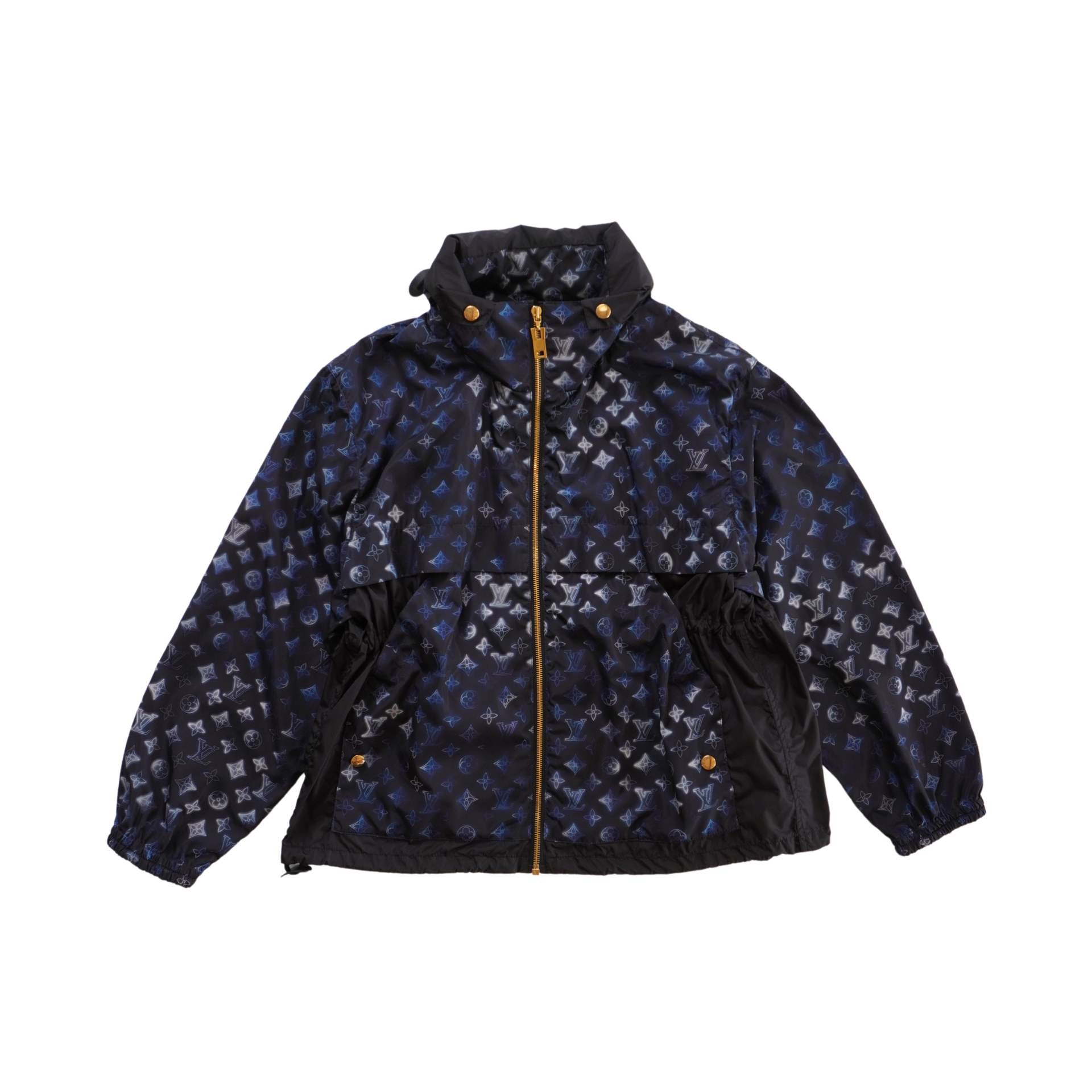 ジャケット・アウター LOUIS VUITTON wind breaker Louis Vuitton 'Mahina Monogram' Windbreaker Jacket - Women's 38